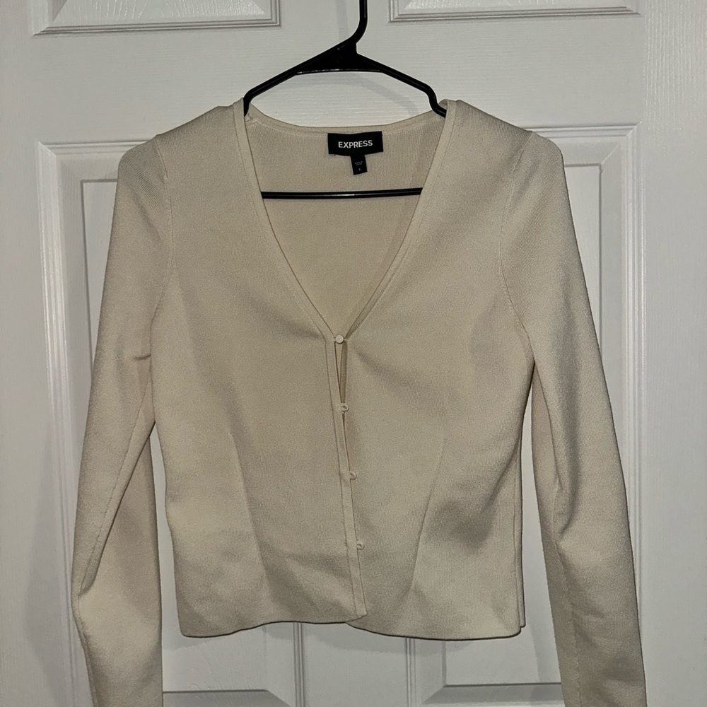 Express Ivory Sweater